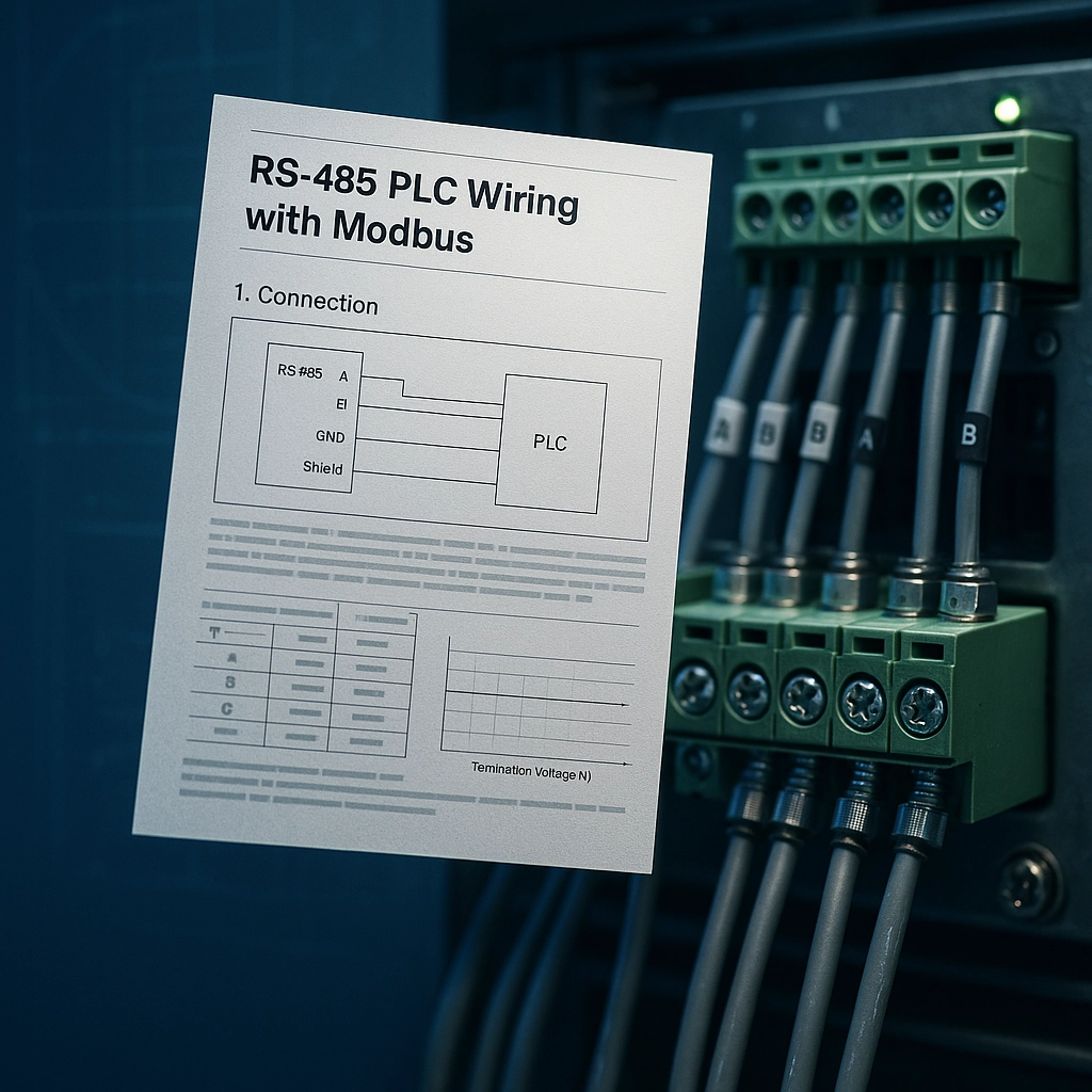 Modbus RTU wiring checklist